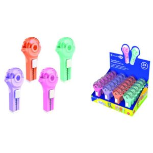 GOMA DE BORRAR + AFILALAPIZ RUEDA BISMARK 331836 | PACK 24 UNIDADES