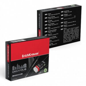 GOMA MEGAPOLIS ERICH KRAUSE 43923 | PACK 24 UNIDADES GOMA MEGAPOLIS ERICH KRAUSE 43923 | PACK 24 UNIDADES