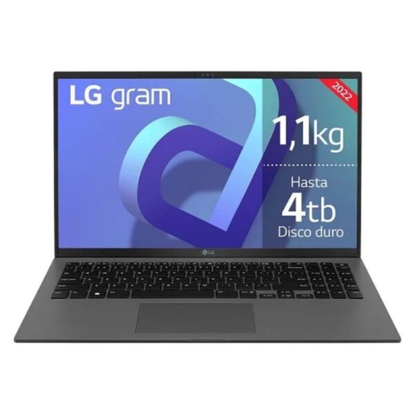 LG Gram 15ZD90S Intel Core Ultra 7 155H Portátil 39,6 cm (15.6") Full HD 16 GB LPDDR5-SDRAM 512 GB SSD Wi-Fi 6E (802.11ax) Windows 11 Home Negro