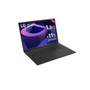 Alternative view of LG Gram 17Z90S-G.AD78B ordenador portatil Intel Core Ultra 7 155H Portátil 43,2 cm (17") WQXGA 16 GB DDR5-SDRAM 1 TB SSD Wi-Fi 6 (802.11ax) Windows 11 Home Negro