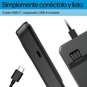 HP 405 Multi-Device Backlit Wired Keyboard