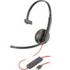 HP 8X214AA auricular y casco Auriculares Alámbrico Diadema Oficina/Centro de llamadas USB Tipo C Negro
