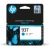 HP Cartucho de Tinta Original 937 cian