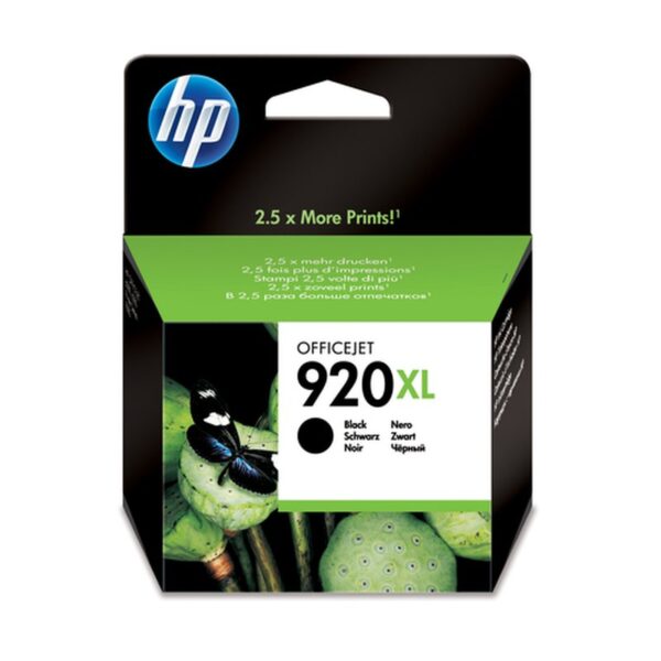 HP Cartucho de tinta original 920XL de alta capacidad negro