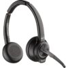 HP Poly Savi 8220 Auriculares Inalámbrico Diadema Oficina/Centro de llamadas Bluetooth Base de carga Negro