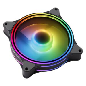 Hiditec N8-ARGB Carcasa del ordenador Ventilador 12 cm Negro Hiditec N8-ARGB Carcasa del ordenador Ventilador 12 cm Negro