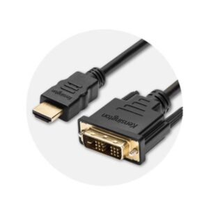 Kensington Cable pasivo bidireccional HDMI (M) a DVI-D (M), 1,8 m