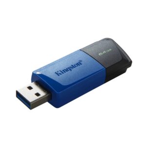 Kingston Technology DataTraveler Exodia M unidad flash USB 64 GB USB tipo A 3.2 Gen 1 (3.1 Gen 1) Negro, Azul Kingston Technology DataTraveler Exodia M unidad flash USB 64 GB USB tipo A 3.2 Gen 1 (3.1 Gen 1) Negro, Azul