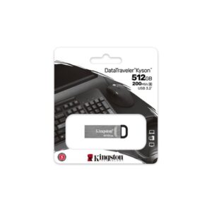 Kingston Technology DataTraveler Kyson unidad flash USB 512 GB USB tipo A 3.2 Gen 1 (3.1 Gen 1) Plata