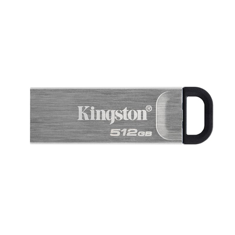 Kingston Technology DataTraveler Kyson unidad flash USB 512 GB USB tipo A 3.2 Gen 1 (3.1 Gen 1) Plata Kingston Technology DataTraveler Kyson unidad flash USB 512 GB USB tipo A 3.2 Gen 1 (3.1 Gen 1) Plata