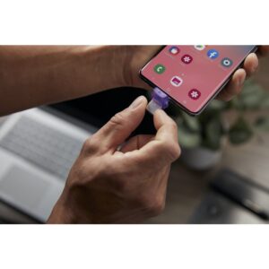 Kingston Technology DataTraveler microDuo 3C unidad flash USB 64 GB USB Type-A / USB Type-C 3.2 Gen 1 (3.1 Gen 1) Púrpura, Acero inoxidable Kingston Technology DataTraveler microDuo 3C unidad flash USB 64 GB USB Type-A / USB Type-C 3.2 Gen 1 (3.1 Gen 1) Púrpura, Acero inoxidable