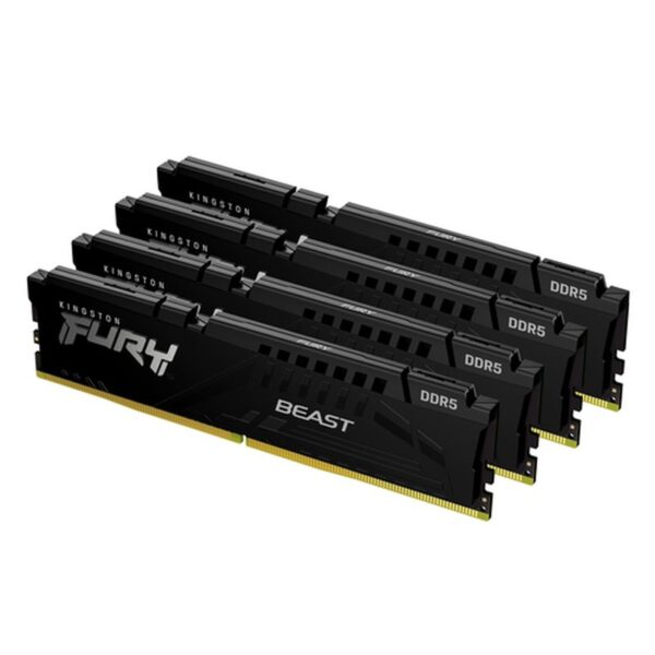 128GB 5200 DDR5 DIMM Kit4 FURY Beast Blk