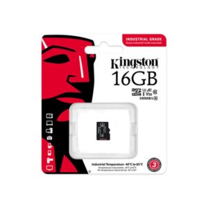 Kingston Technology Industrial 16 GB MicroSDHC UHS-I Clase 10