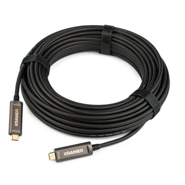 Kramer Electronics CP-AOCU31/CC-35 cable USB 10,7 m USB 3.2 Gen 2 (3.1 Gen 2) USB C Negro