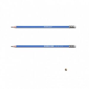 LÁPIZ DE GRAFITO TRIANGULAR CON GOMA CLASSIC TRIANGLULAR 101 HB ERICH KRAUSE 55270 | PACK 12 UNIDADES LÁPIZ DE GRAFITO TRIANGULAR CON GOMA CLASSIC TRIANGLULAR 101 HB ERICH KRAUSE 55270 | PACK 12 UNIDADES