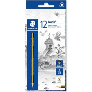 LAPIZ TRIANGULAR NORIS CLUB MINA 2MM. HB STAEDTLER 183-HB | PACK 12 UNIDADES LAPIZ TRIANGULAR NORIS CLUB MINA 2MM. HB STAEDTLER 183-HB | PACK 12 UNIDADES