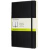 LIBRETA CLASICA MAYOR GROSOR NEGRA L (13X21CM) LISA TAPA BLANDA MOLESKINE QP618EXP