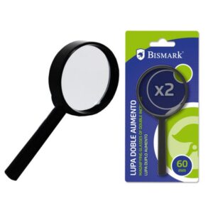 LUPA DOBLE AUMENTO DIAMETRO 50 MM BISMARK 330646 LUPA DOBLE AUMENTO DIAMETRO 50 MM BISMARK 330646