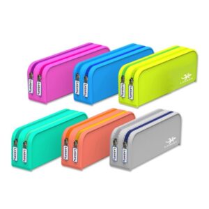 Alternative view of Lagart Portatodo Silicona Rectangular Doble Cremallera