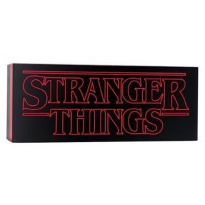 Lampara Paladone Sranger Things Logo Rectangular