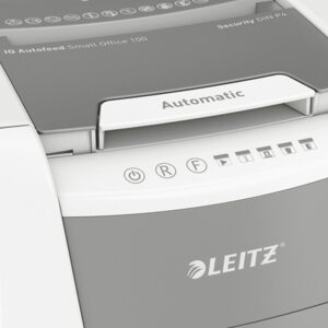 Leitz 80110000 triturador de papel Corte cruzado 22 cm Gris, Blanco Leitz 80110000 triturador de papel Corte cruzado 22 cm Gris, Blanco