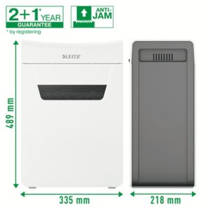 Leitz 80920000 triturador de papel Gris, Blanco Leitz 80920000 triturador de papel Gris, Blanco
