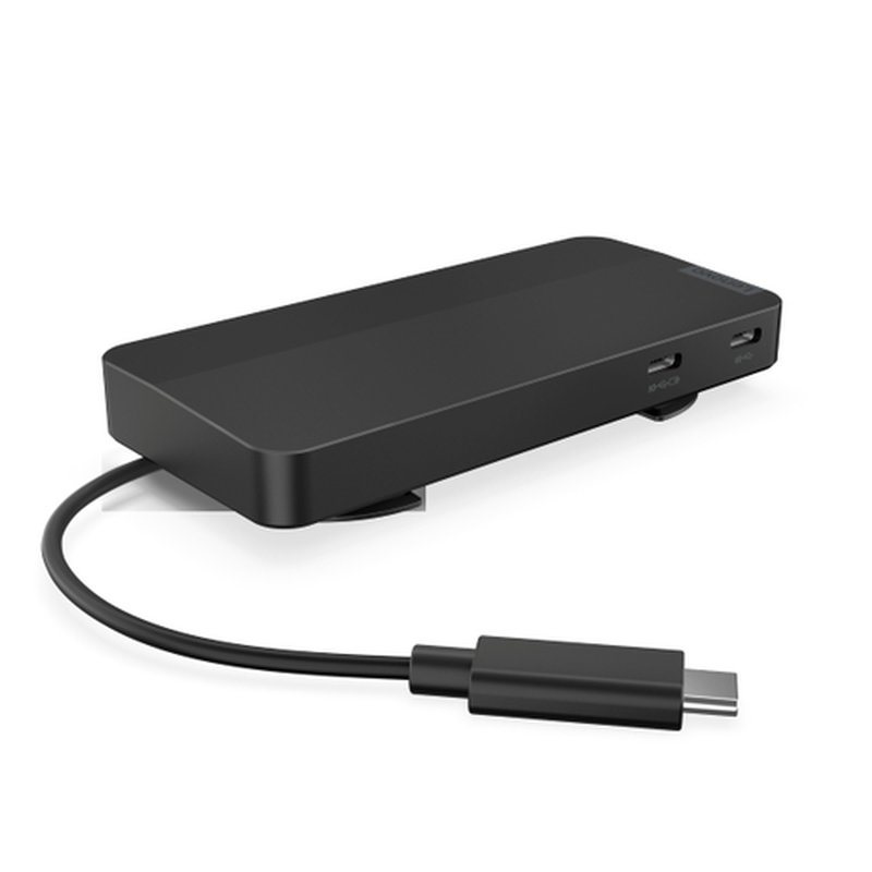 Lenovo 40B90000WW base para portátil y replicador de puertos Alámbrico USB 3.2 Gen 1 (3.1 Gen 1) Type-C Negro - Imagen 2