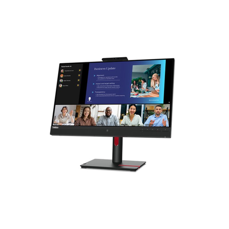 Lenovo ThinkVision T24v-30 60,5 cm (23.8") 1920 x 1080 Pixeles Full HD LED Negro - Imagen 2