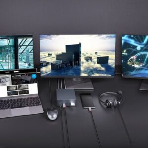 Lindy 43378 base para portátil y replicador de puertos Alámbrico USB 3.2 Gen 2 (3.1 Gen 2) Type-C Gris Lindy 43378 base para portátil y replicador de puertos Alámbrico USB 3.2 Gen 2 (3.1 Gen 2) Type-C Gris