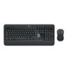 Logitech Advanced MK540 teclado Ratón incluido USB QWERTY Italiano Negro, Blanco