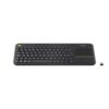 Logitech K400 Plus Tv teclado RF inalámbrico QWERTY Italiano Negro Logitech K400 Plus Tv teclado RF inalámbrico QWERTY Italiano Negro