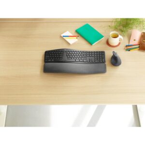 Logitech K860 for Business teclado Bluetooth Inglés Grafito