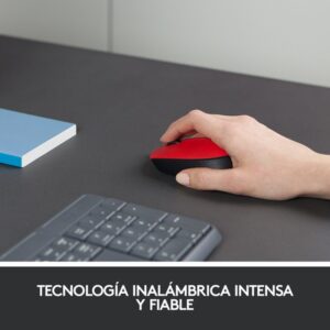 Logitech M171 Red-K ratón Ambidextro RF inalámbrico Óptico 1000 DPI Logitech M171 Red-K ratón Ambidextro RF inalámbrico Óptico 1000 DPI