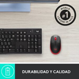 Logitech M190 ratón Ambidextro RF inalámbrico Óptico 1000 DPI