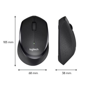 Logitech M330 Silent Plus ratón mano derecha RF inalámbrico Mecánico 1000 DPI