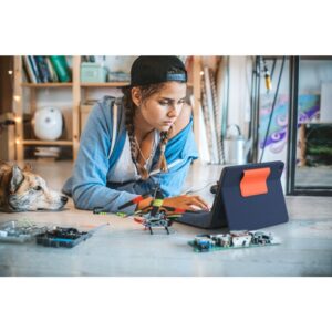 Logitech Rugged Combo 3 Touch EDU Azul Smart Connector ĄŽERTY Francés