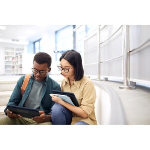 Logitech Rugged Combo 3 Touch EDU Azul Smart Connector ĄŽERTY Francés