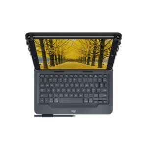 Logitech Universal Folio with integrated keyboard for 9-10 inch tablets Negro Bluetooth QWERTY Español