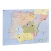 MAPA ESPAÑA Y PORTUGAL PLASTIFICADO SIN MARCO ENROLLADO 103X129 CM. FAIBO 153G MAPA ESPAÑA Y PORTUGAL PLASTIFICADO SIN MARCO ENROLLADO 103X129 CM. FAIBO 153G