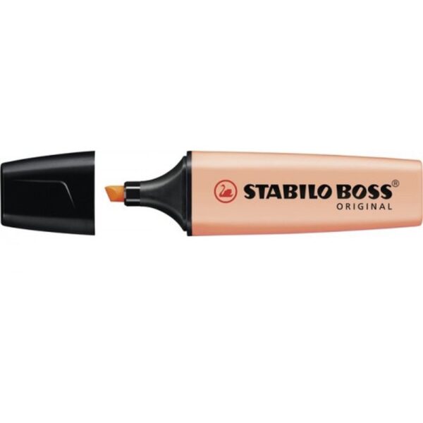 STABILO Boss Original Pastel marcador 1 pieza(s) Punta de cincel Melocotón