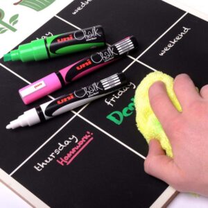 MARCADOR CHALK PWE-8K PIZARRA VERDE 8MM. ROJO UNI-BALL 140145000 | PACK 6 UNIDADES MARCADOR CHALK PWE-8K PIZARRA VERDE 8MM. ROJO UNI-BALL 140145000 | PACK 6 UNIDADES