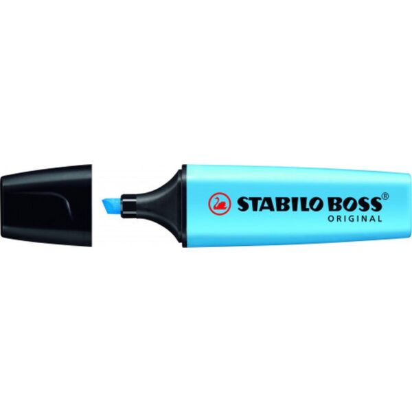 STABILO BOSS ORIGINAL marcador 1 pieza(s) Punta de cincel Azul