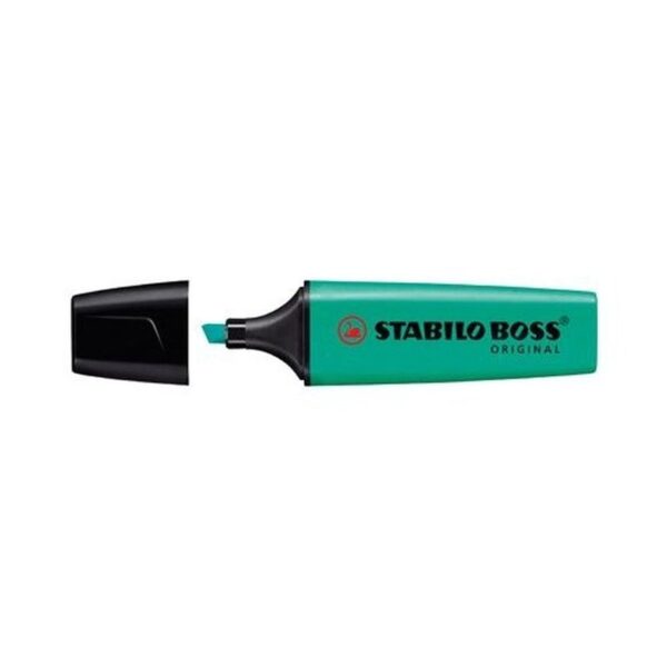 STABILO BOSS ORIGINAL marcador 1 pieza(s) Punta de cincel Turquesa