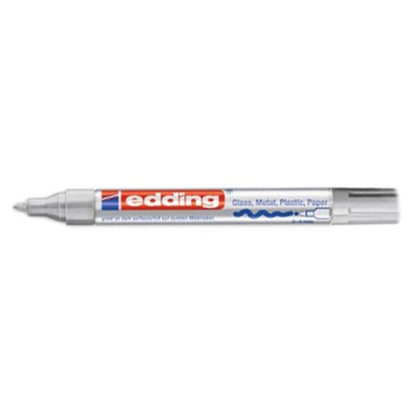 MARCADOR PERMANENTE 2-4MM 750 PLATA EDDING 750-54