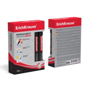 MARCADOR PERMANENTE P-200 AZUL ERICH KRAUSE 4778 | PACK 12 UNIDADES MARCADOR PERMANENTE P-200 AZUL ERICH KRAUSE 4778 | PACK 12 UNIDADES