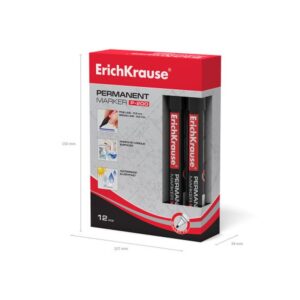 MARCADOR PERMANENTE P-200 AZUL ERICH KRAUSE 4778 | PACK 12 UNIDADES MARCADOR PERMANENTE P-200 AZUL ERICH KRAUSE 4778 | PACK 12 UNIDADES