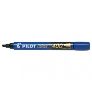 MARCADOR PERMANENTE PUNTA BISELADA SCA-400 AZUL PILOT SCA-400-L | PACK 12 UNIDADES