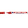 MARCADOR PERMANENTE PUNTA REDONDA 1.5-3MM 3000 ROJO EDDING 3000-02 | PACK 10 UNIDADES