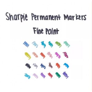 MARCADOR PERMANENTE SHARPIE NEGRO PAPERMATE S0810930 | PACK 12 UNIDADES