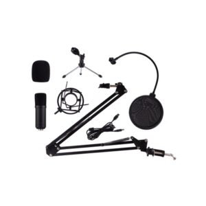 MICROFONO COOLBOX PODCAST USB BLACK